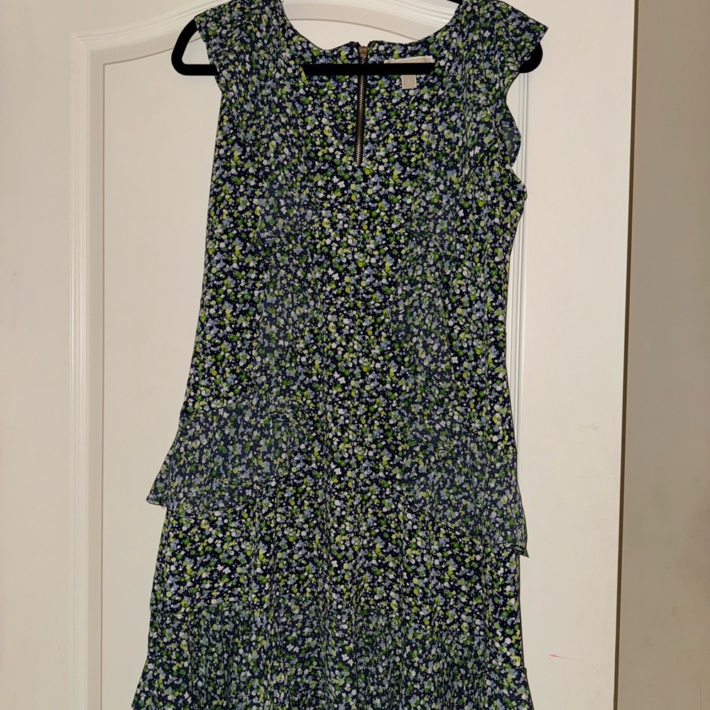 Michael Kors Navy Floral Dress